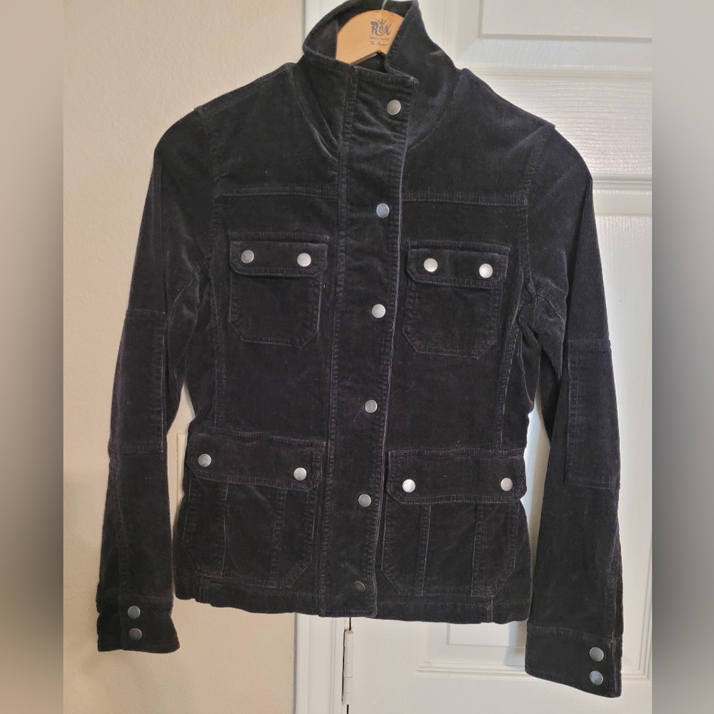 Women's Black Corduroy Jacket